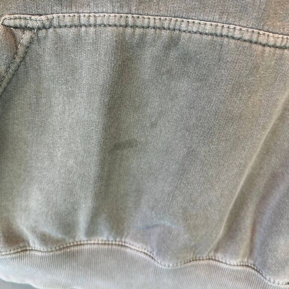 Austins Inc Block Island Hoodie Sweatshirt Men's Size M Gray Zip Neck Pullover - Picture 6 of 12